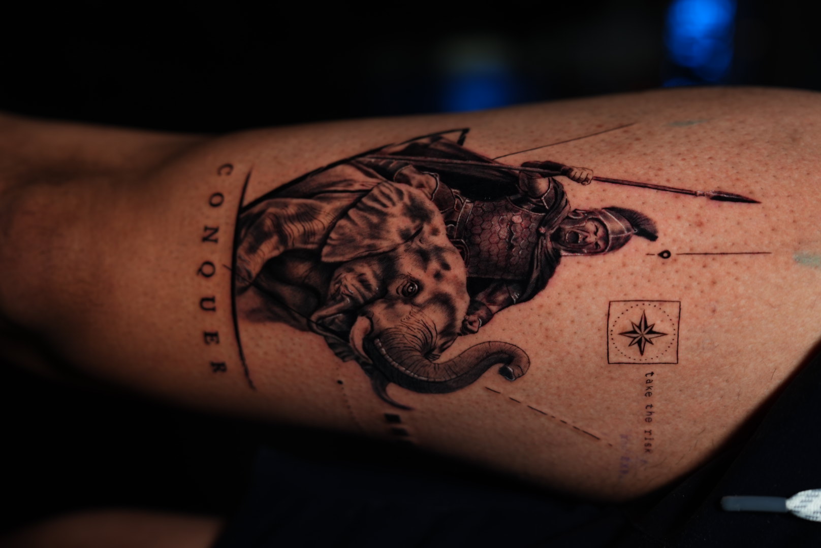 Custom tattoo by Inkisition Art Studio