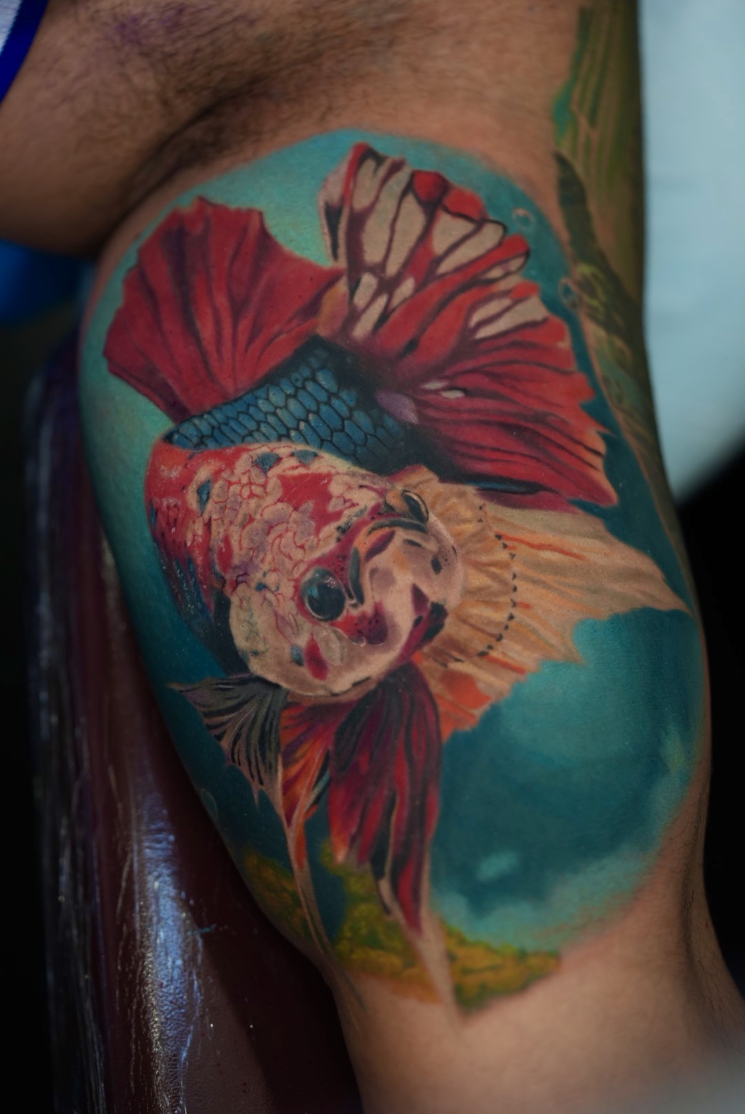 Custom tattoo by Inkisition Art Studio