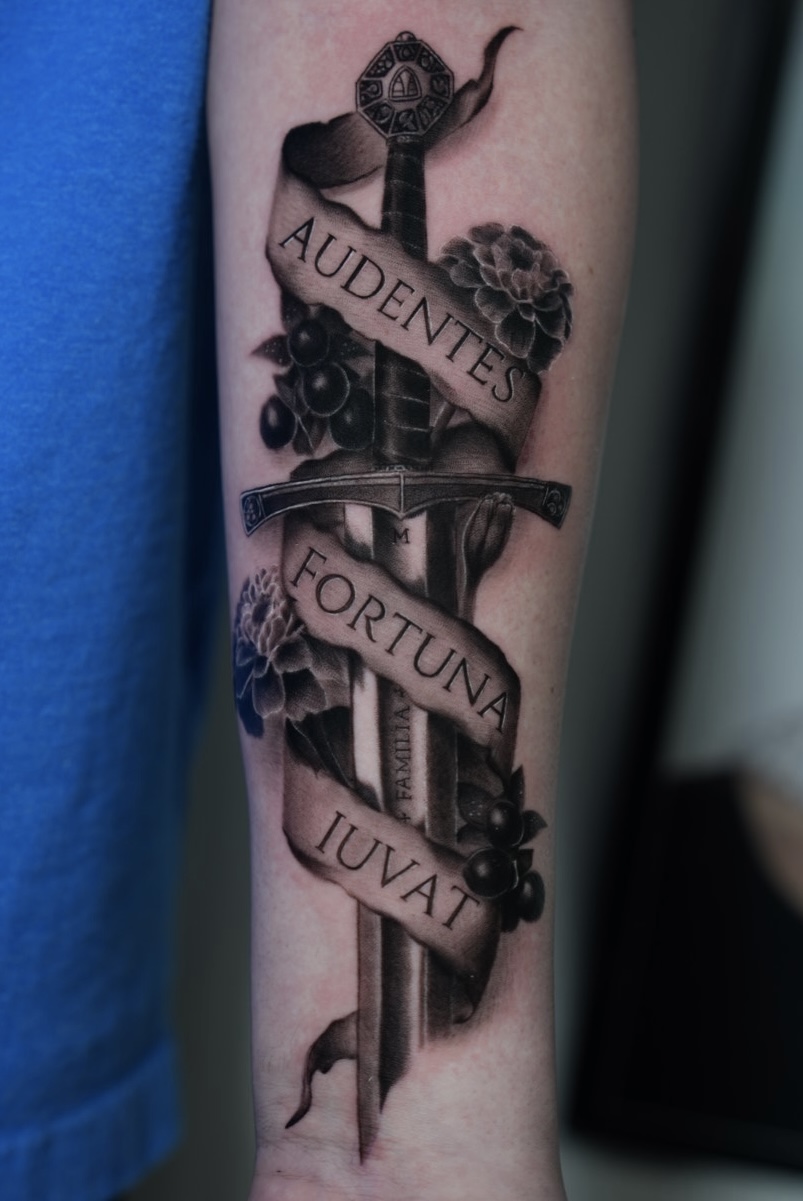 Custom tattoo by Inkisition Art Studio