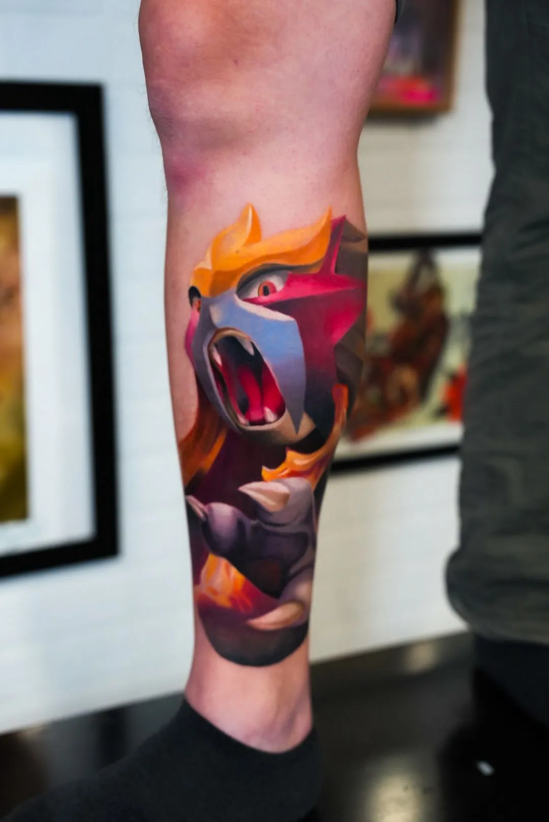 Custom tattoo by Inkisition Art Studio