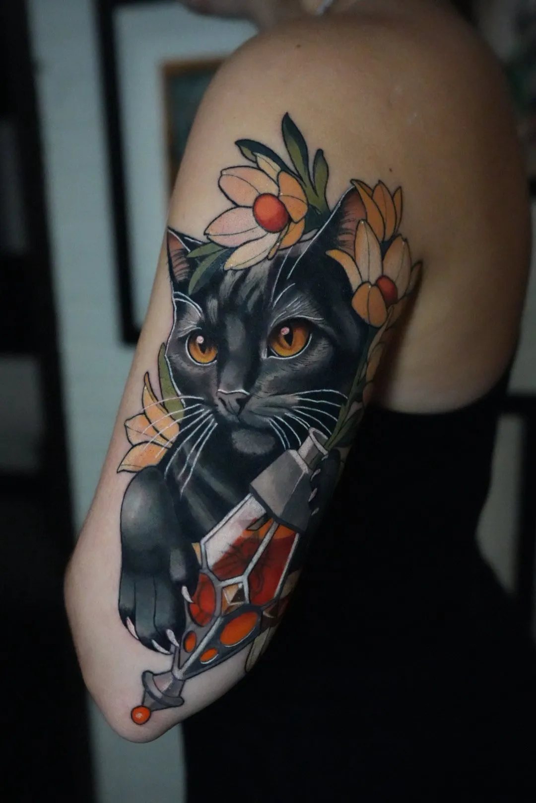 Custom tattoo by Inkisition Art Studio