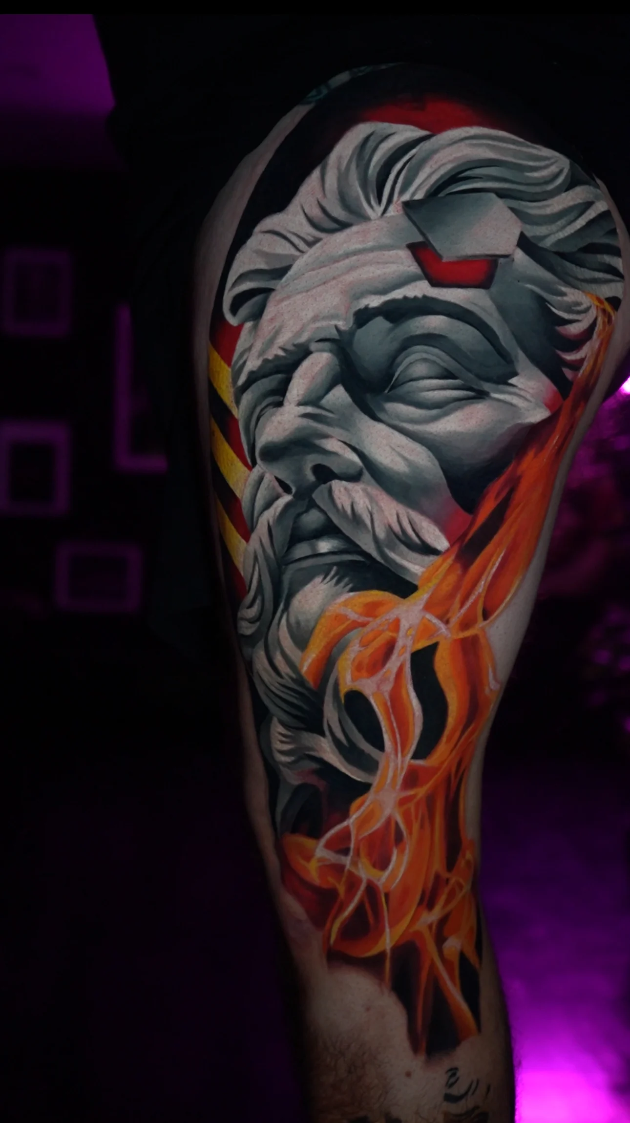 Custom tattoo by Inkisition Art Studio