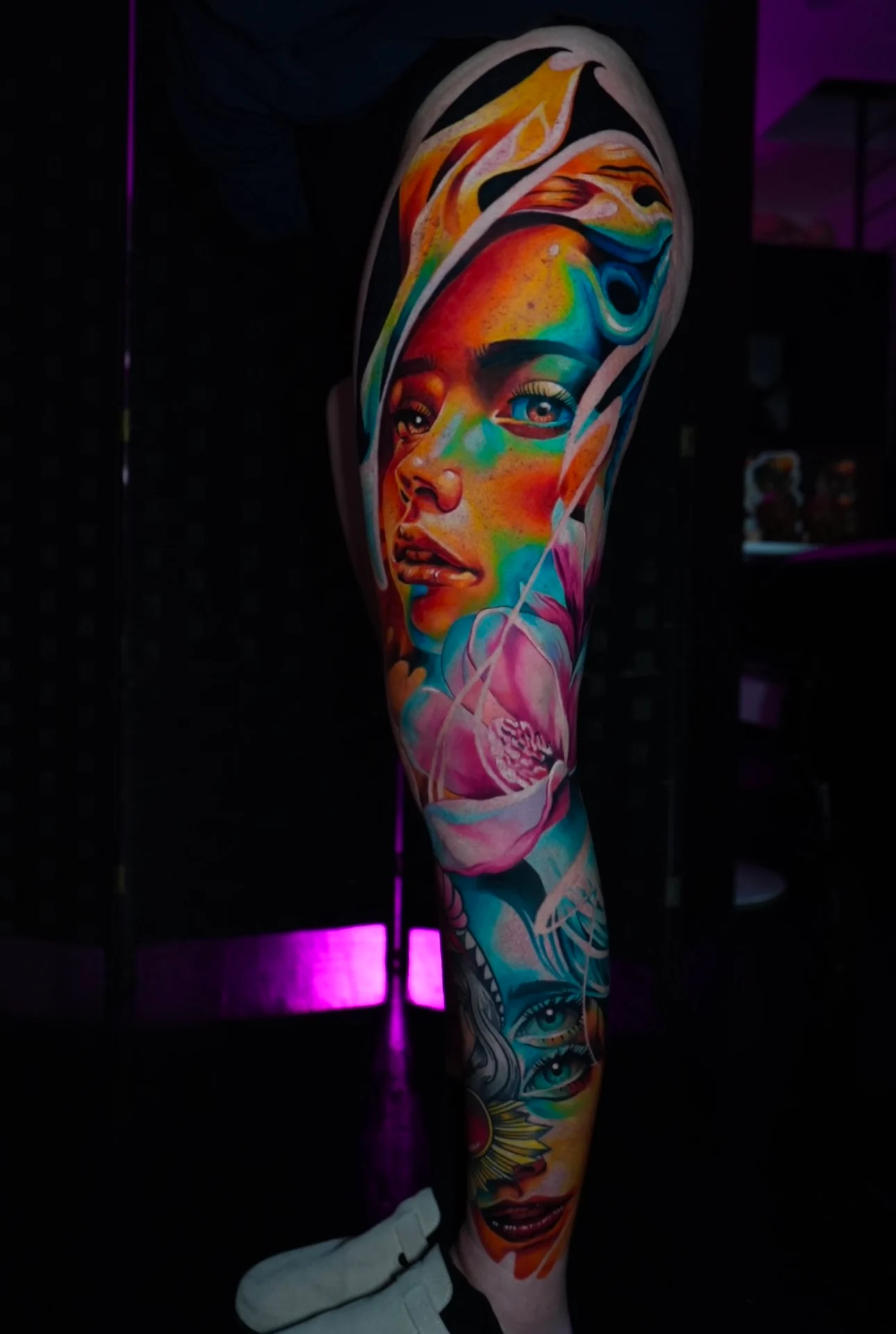 Custom tattoo by Inkisition Art Studio