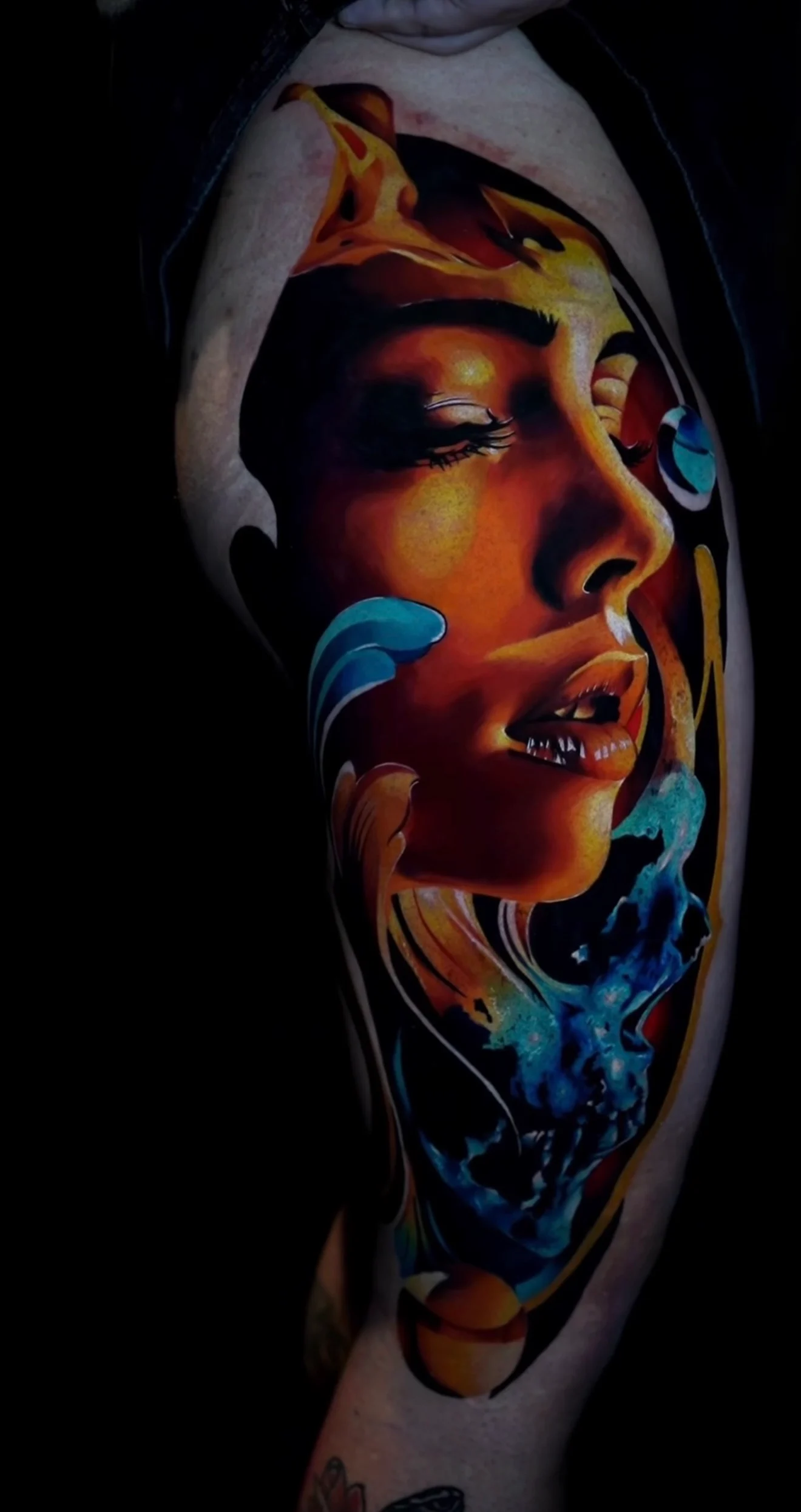 Custom tattoo by Inkisition Art Studio