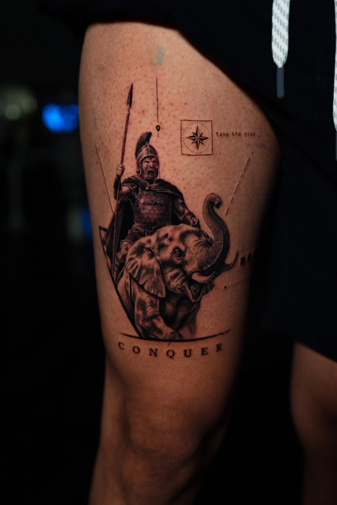 Custom tattoo by Inkisition Art Studio